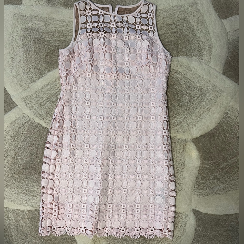 Lauren Ralph Lauren Pink Lace Dress